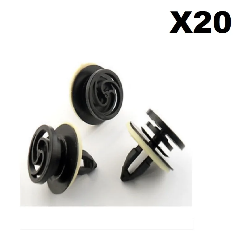 

20x For Audi A4 Interior Door Card & Trim Panel Mounting / Fastener Clips