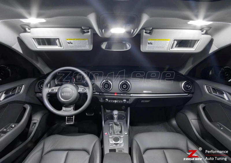 15 шт. X Canbus Error Free Автомобильные светодиодные лампы внутреннего освещения лампа для чтения Комплект посылка для Audi A3 S3 8 V аксессуары