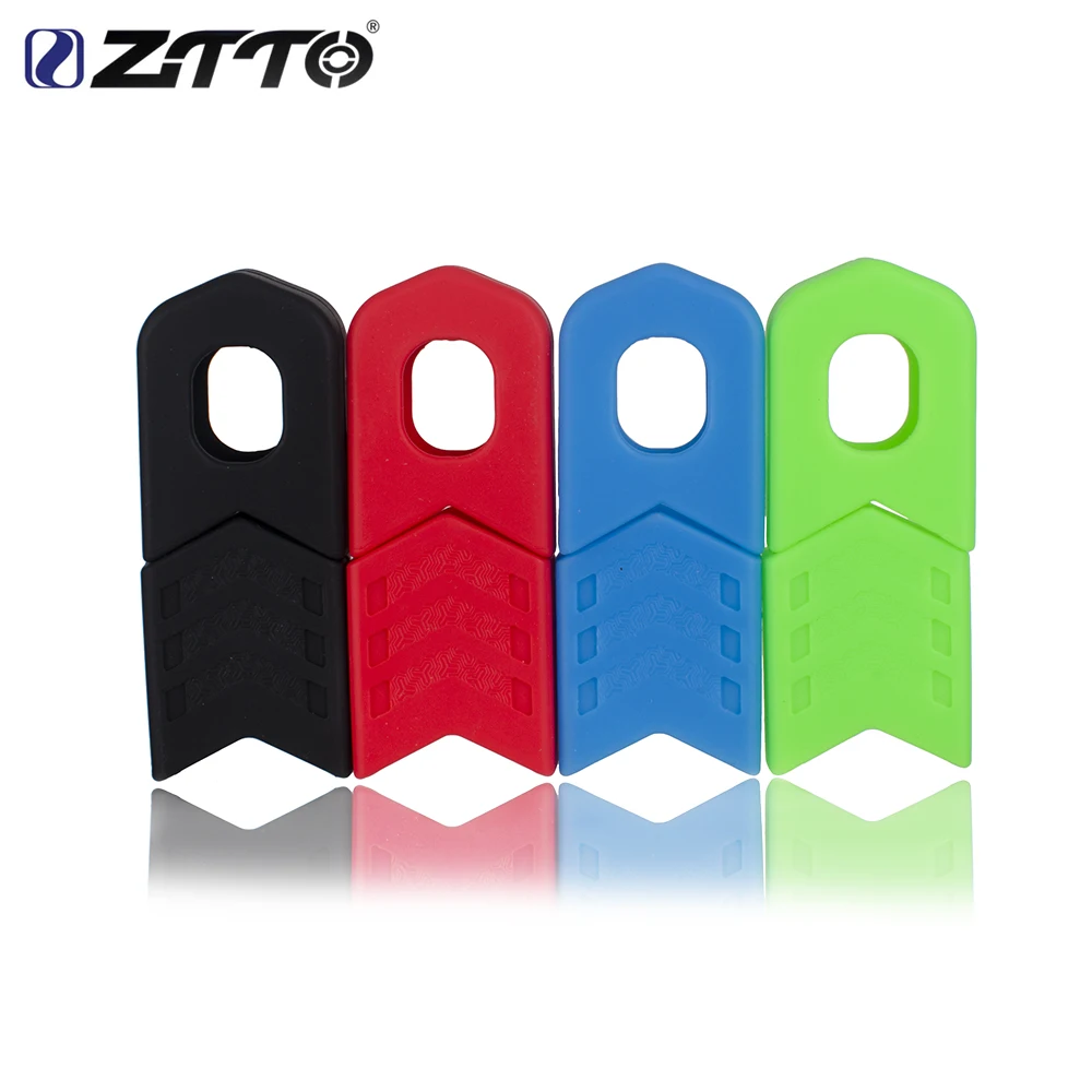 

ZTTO 4Pcs MTB Road Bike Carbon Crankset Crank Silicone Gel Cover Protective Sleeve Fixed Gear Bicycle Accessories Protector