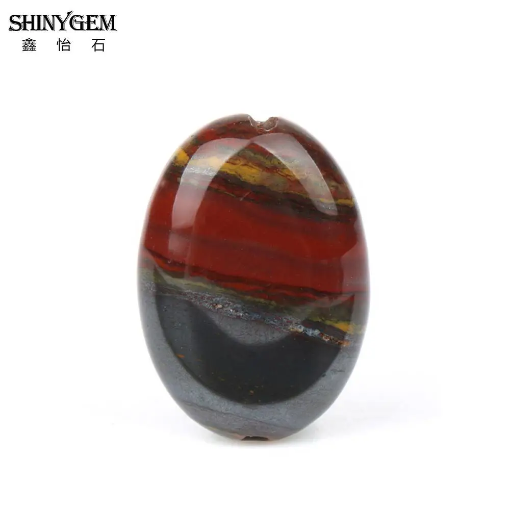 ShinyGem 13*18 мм камень тигровый глаз бусины Гладкие Овальные Синие красный оптовая