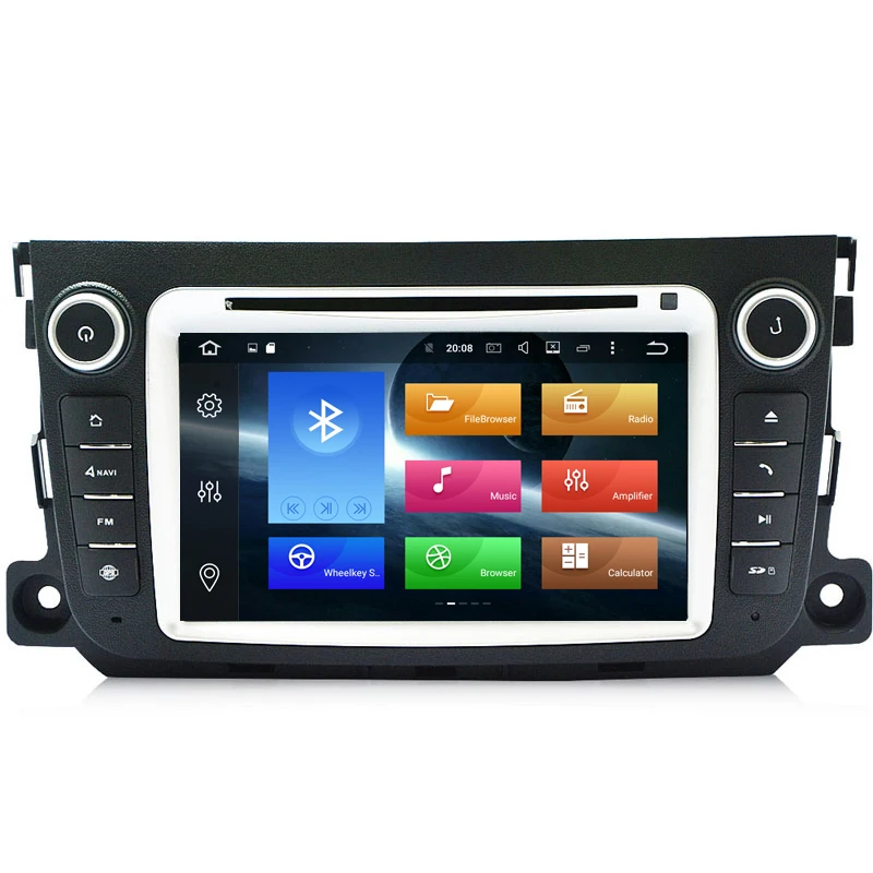 Автомобильный DVD плеер с GPS автомобильный Android 8 0 для Mercedes Benz SMART Fortwo 2011 2012 2013 2014 Octa