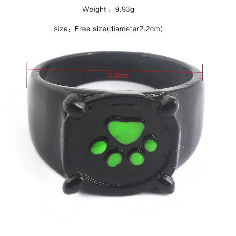 Fashion Jewellery Miraculous Ladybug Anime Cat Noir Claw Ring Black Green Cosplay Halloween 32 Jewellery Watches Vishawatch Com