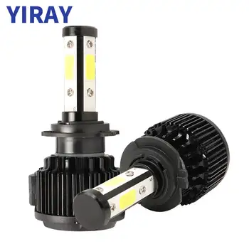 

YIRAY 2PCS LED H4 H7 LED Headlight Bulbs Canbus 8000LM 100W COB Chip 9005 9006 H13 H11 9012 LED fog Light Headlamp Car Lights