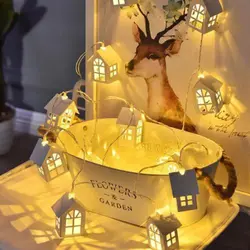 Простой светодио дный 1,5 м 10 шт. led Рождественская елка дом стиль фея светодио дный свет гирлянды светодиодные свадебные натальные гирлянды