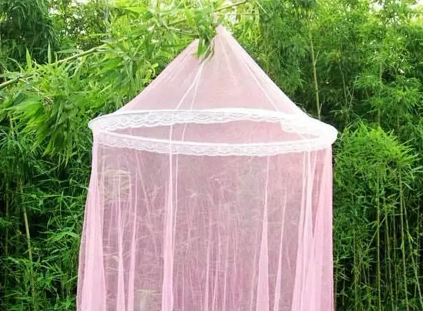Элегантная кружевная противомоскитная сетка сетчатый навес принцесса Круглый купол постельные принадлежности сетка 3 Clors