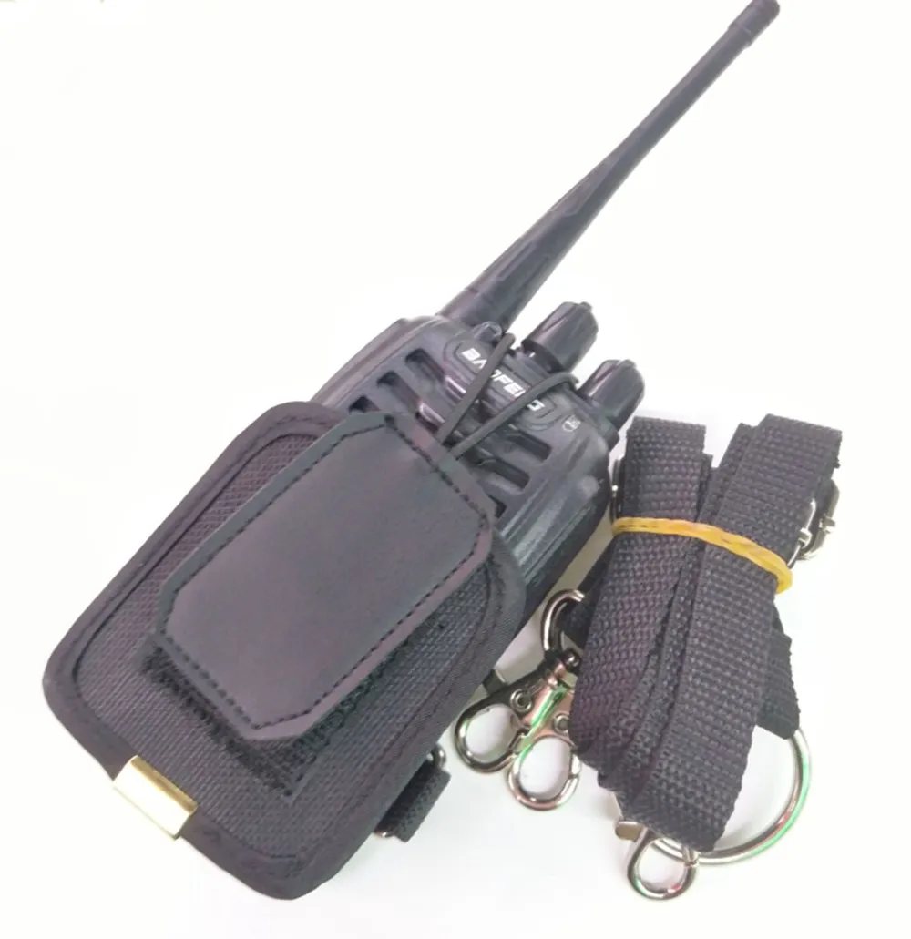 

Nylon carry middle case bag protable holder for Kenwood WouXun ,Baofeng,BF888S Puxing walkie talkie radio