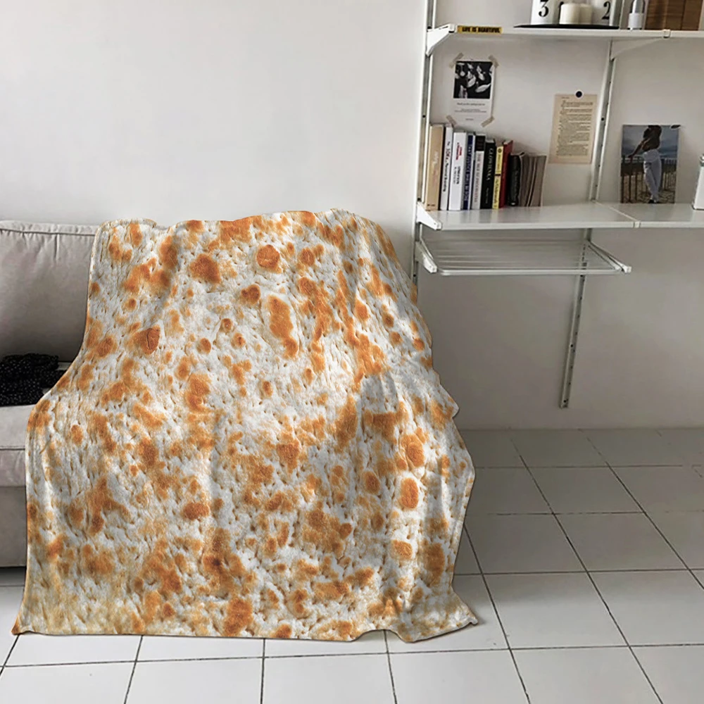 

Weighted Burrito Blanket Tortilla Throw Blanket Large Size Super Soft Fleece Home Decor Car Sofa Office Quilts Bedding Kids Play