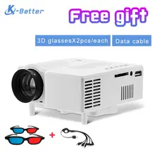 1920x1080P Mini LED&LCD Projector for Children’s Audio books,Video game projector support PS2, PS3 and XBOX with remote control