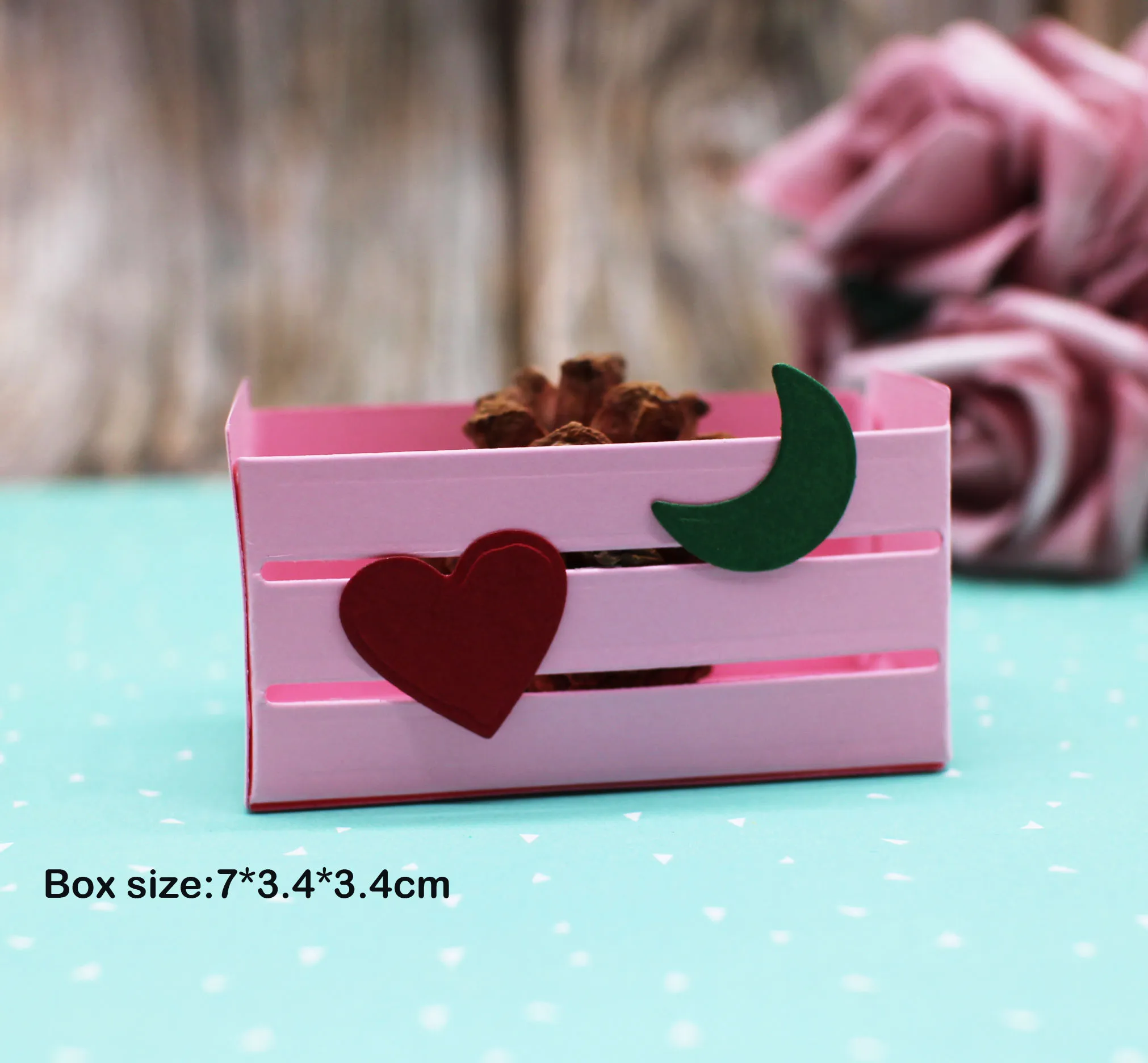 

Desk Box METAL CUTTING DIES Candy/Gift box dies stencils embossing mold For DIY Scrapbooking album card craft Paper Bag/Box Dies
