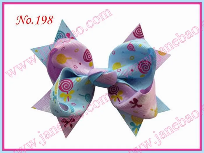 

free shipping 80pcs good girl costume boutique 4.5'' two tone leaves -A hair bows clips girl hair clippie