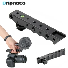 Ulanzi Video Stabilizing Top Handle Cold Shoe Extender Plate with 1/4″ 3/8″ Thread for Canon Nikon Olympus Pentax DSLR Camera