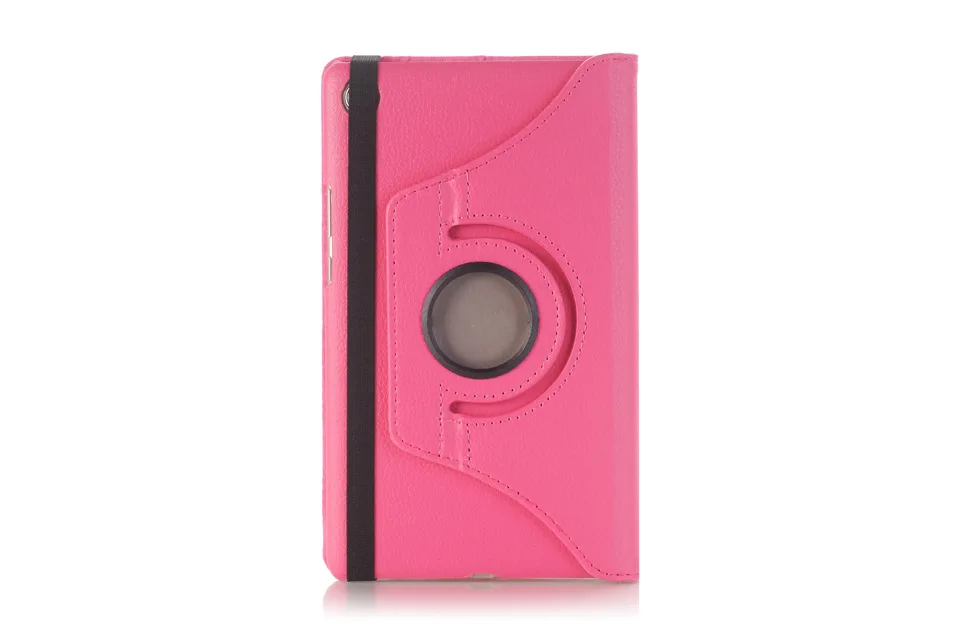 360 Вращающийся чехол из искусственной кожи для huawei MediaPad M5 8,4 дюймов SHT-W09 SHT-AL09 чехол для планшета защитный чехол-подставка - Цвет: Rose