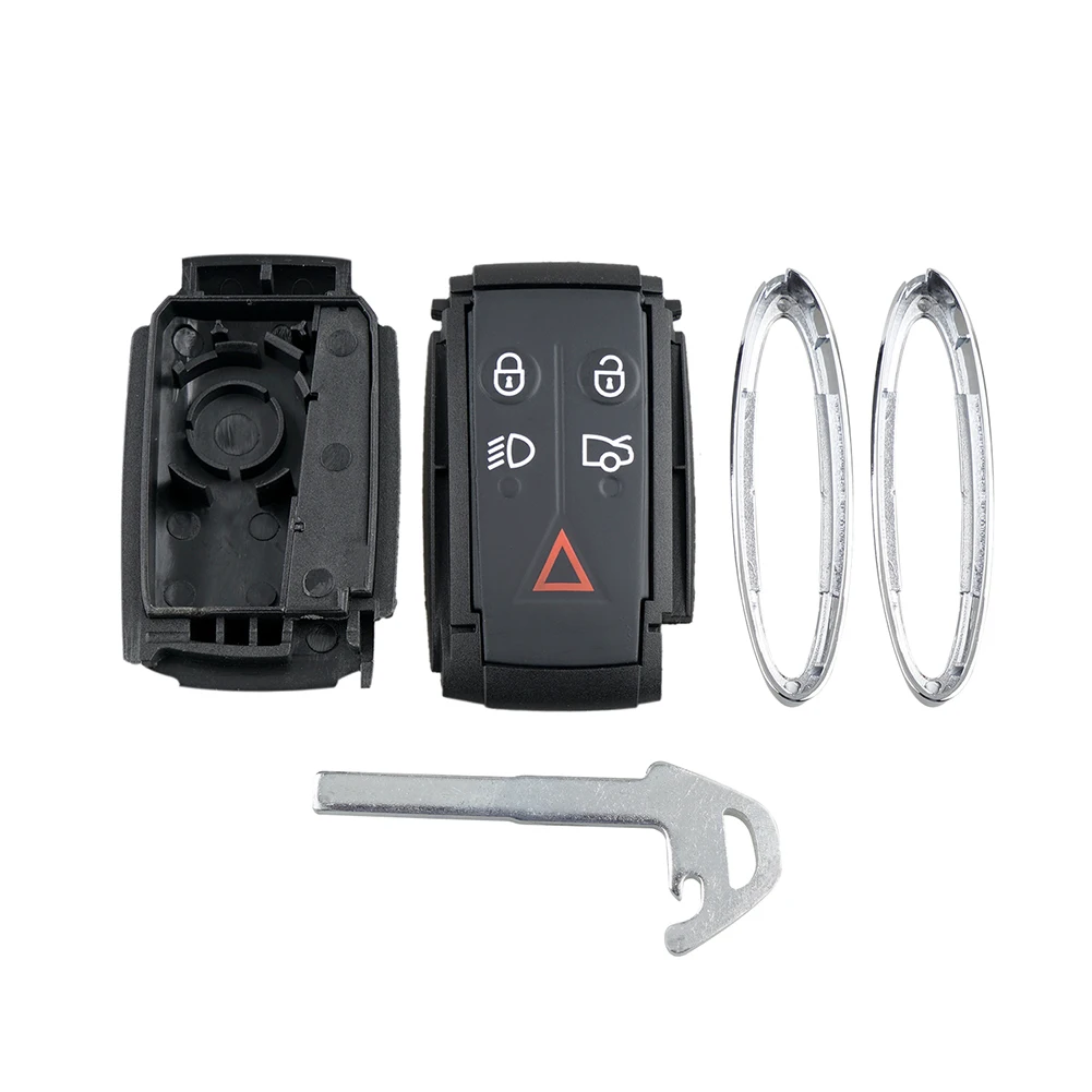 

Auto Accessories Car Key Case 5 Button Remote Smart Key Case Shell Blade for JAGUAR X TYPE S XKR XF XK