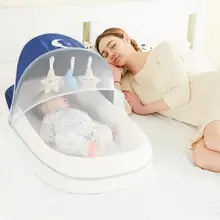 Переносная люлька в кровать, детская кроватка с защитой от давления, Детская бионическая Складная Многофункциональная кровать Bb для новорожденных