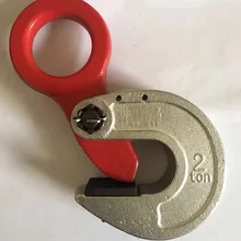 2 T HLC Тип японский стиль зажим для подвешивания горизонтальный подъемный стальной пластинчатый зажим, штамповка зажим сильный подъем I-steel зажим