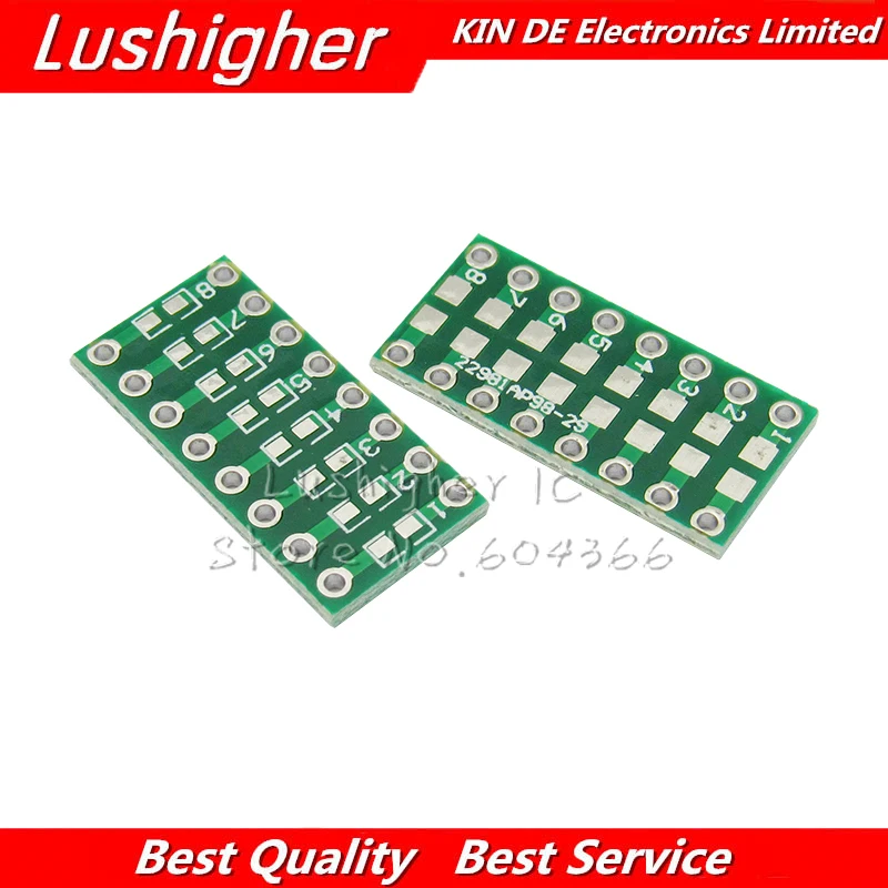 10 шт. SMD 0805 0603 0402 для DIP PCB плата передачи Pin Pitch адаптер Keysets|Двусторонняя печатная