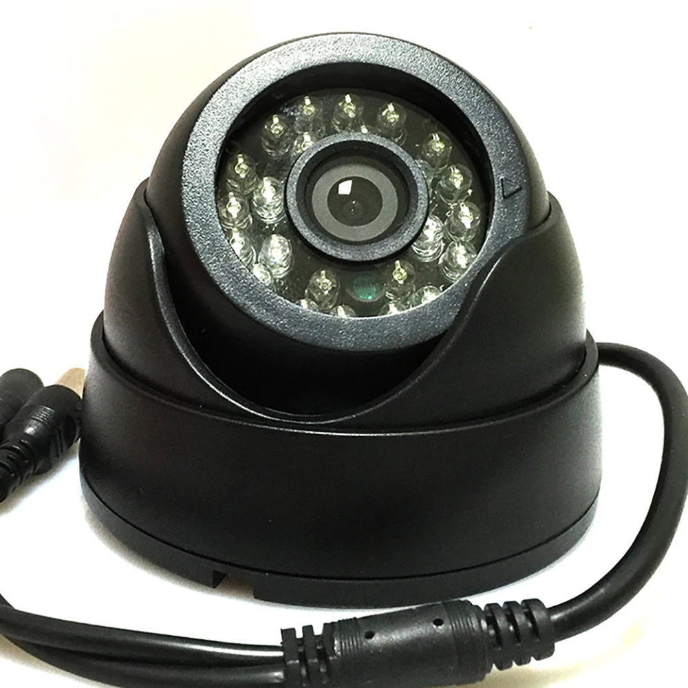 CCTV камера мини купольная AHD 1080P 2.0MP 8 мм аналоговая для безопасности в помещении IR