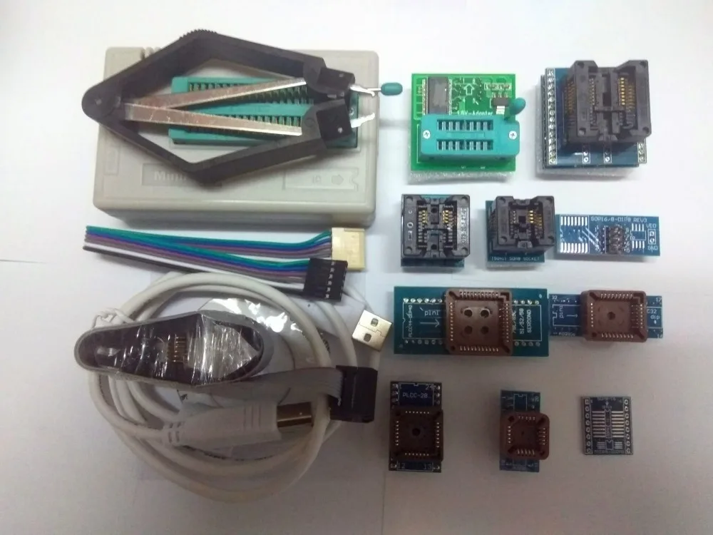 V10.37 XGecu TL866II USB Universal Programmer /Bios/ECU 1.8V nand flash 24 93 25+12pcs Support 15118 ICs better than TL866cs/A | Компьютеры