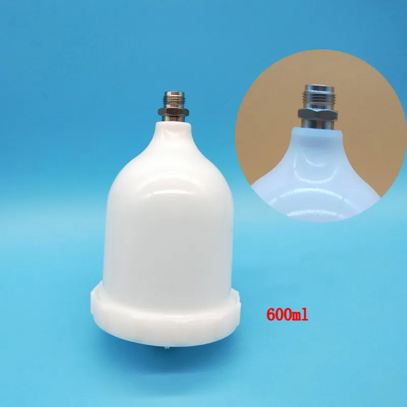 

Weta 600ML plastic Thicken Paint Pot for devibss upper Spray Paint Gun Cup Pot Pneumatic Tool Accessories