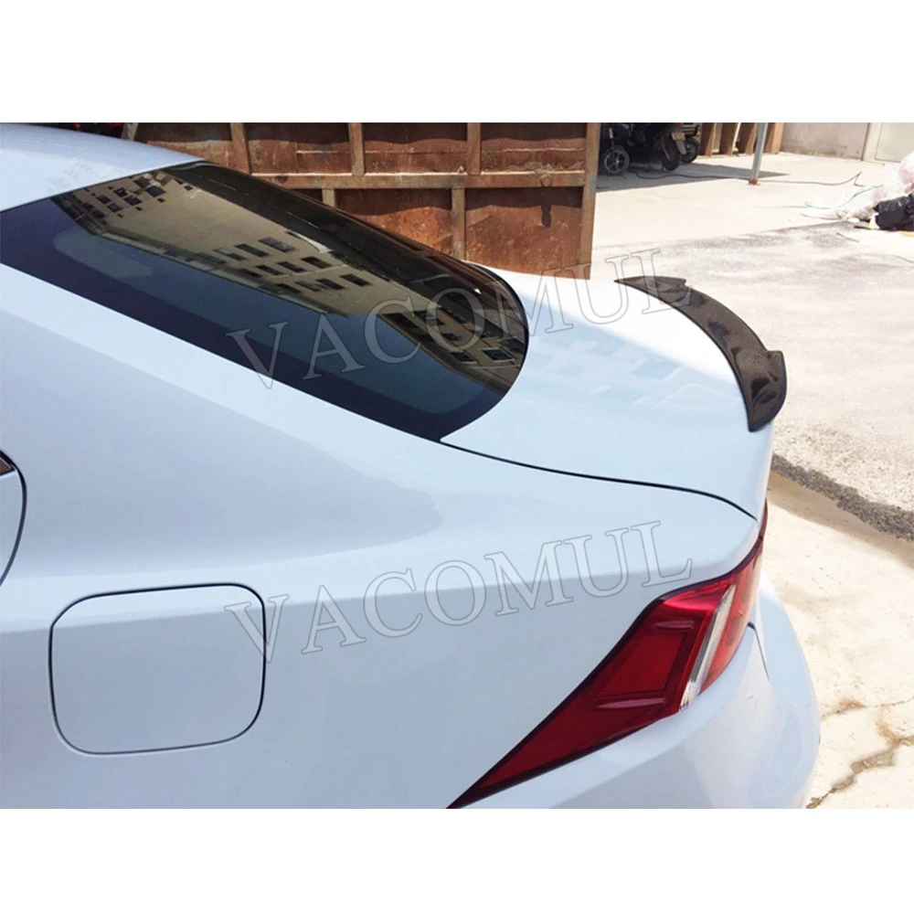 Задний спойлер из углеродного волокна крылья для Lexus IS200 IS250 IS300 IS350 IS F Sport Sedan 4