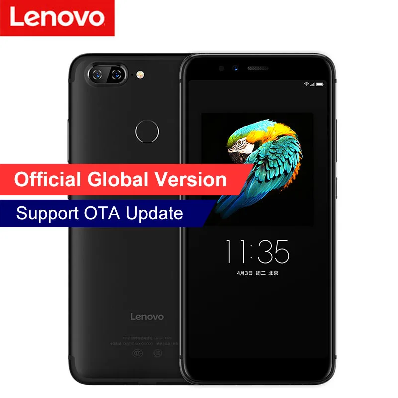 Глобальная версия смартфона Lenovo S5 4 Гб ОЗУ 64 ПЗУ Snapdragon 625 полный экран 5 7 дюйма