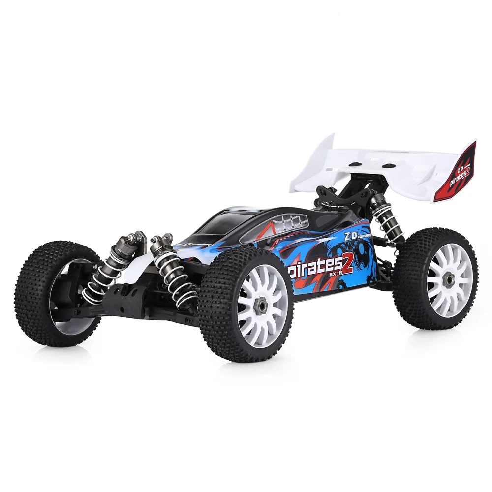 ZD 1/8 2 4G 4WD бесщеточный электрический багги высокая скорость 80 км/ч готов к использованию RC автомобиль Большие