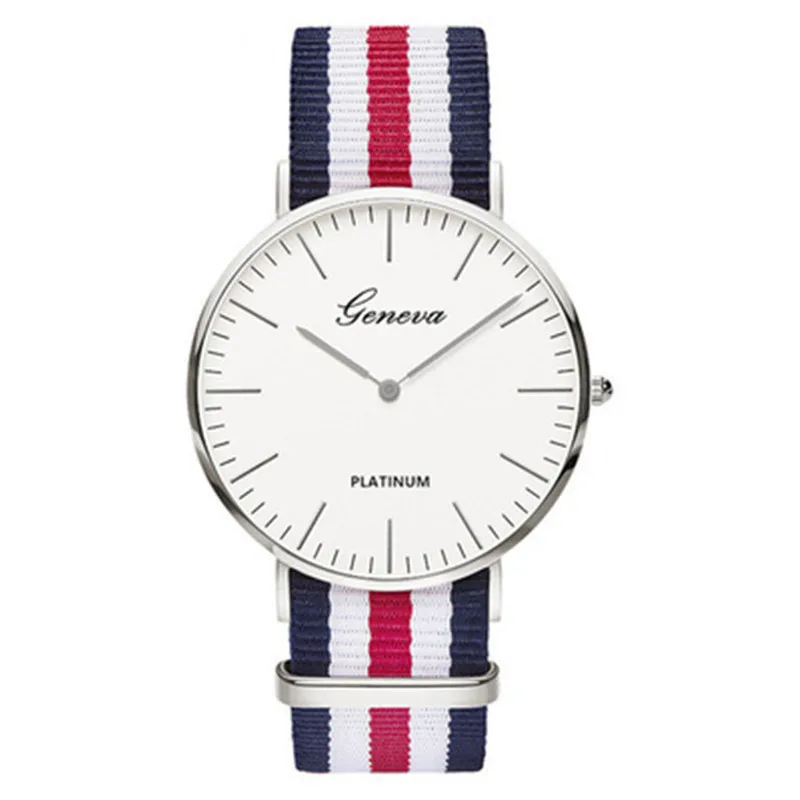 Распродажа, нейлоновый ремень ремешок стиль кварцевые для женщин часы Лидирующий бренд часы модные повседневное модные наручные часы Relojes