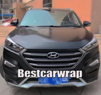 

3M quality Luxury ceramic black vinyl for Car Wrap Vinyl with Air Bubble Free / Low tack glue PROTWRAPS 1.52x20m/Roll 4.98x66ft