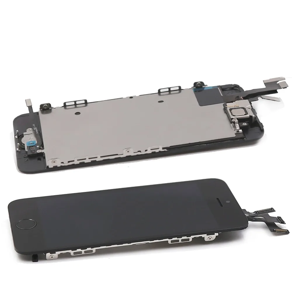 01-A-5s lcd black button 01