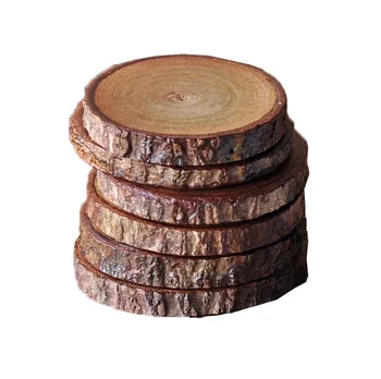 

Japanese style natural simple log coaster hotel bar cork insulation tea cup round mat coffee cup China kungfu tea mat