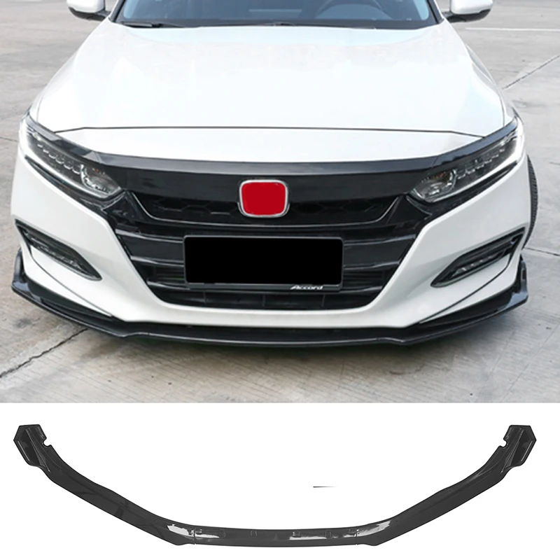 Чехол для переднего бампера Honda 10 поколения Accord 2018 2019 2020 из углеродного волокна