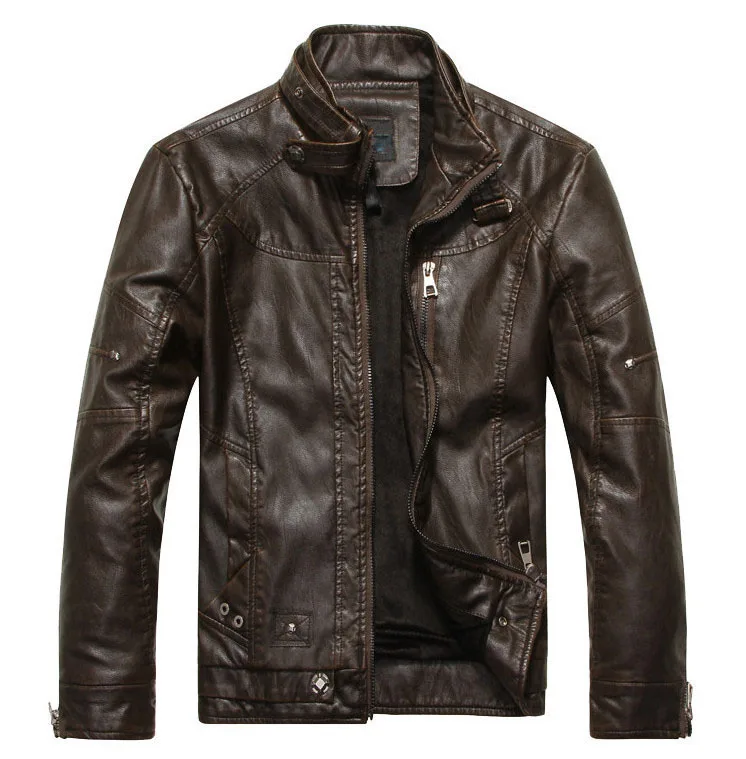 Новое поступление, брендовая мотоциклетная кожаная куртка, мужские кожаные куртки, jaqueta de couro masculina, мужские кожаные пальто
