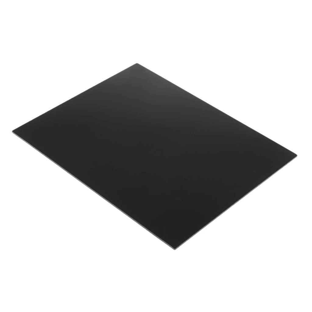 5PCS ABS Sheet Model Craft Plate for DIY Sand Table Scene or RC Aircraft Boat Body Parts Multi Size 2 Colors