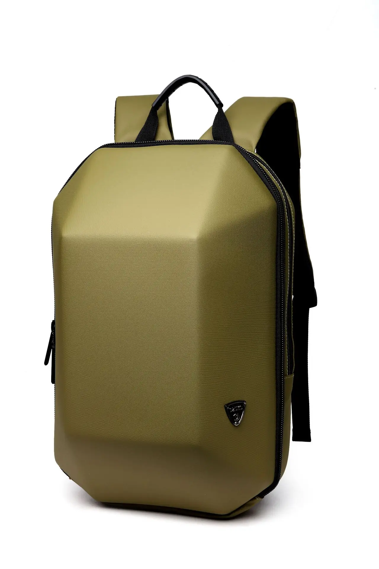 Водонепроницаемые 15,6 дюймовые мужские сумки для ноутбука ABS мужской рюкзак для ноутбука дорожная спортивная сумка для мальчиков школьная сумка для отдыха Mochila - Цвет: Армейский зеленый
