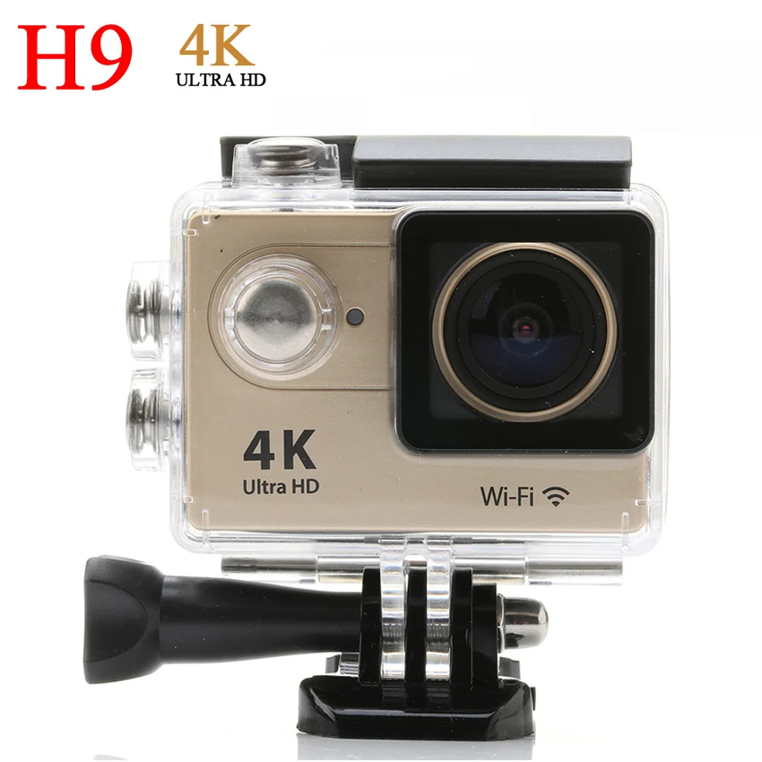 Mini Camcorders H9 Action Camera Sport Deportiva Ultra HD 4K WiFi 1080P/60fps 2.0 LCD 170 len Helmet Cam Waterproof Cameras