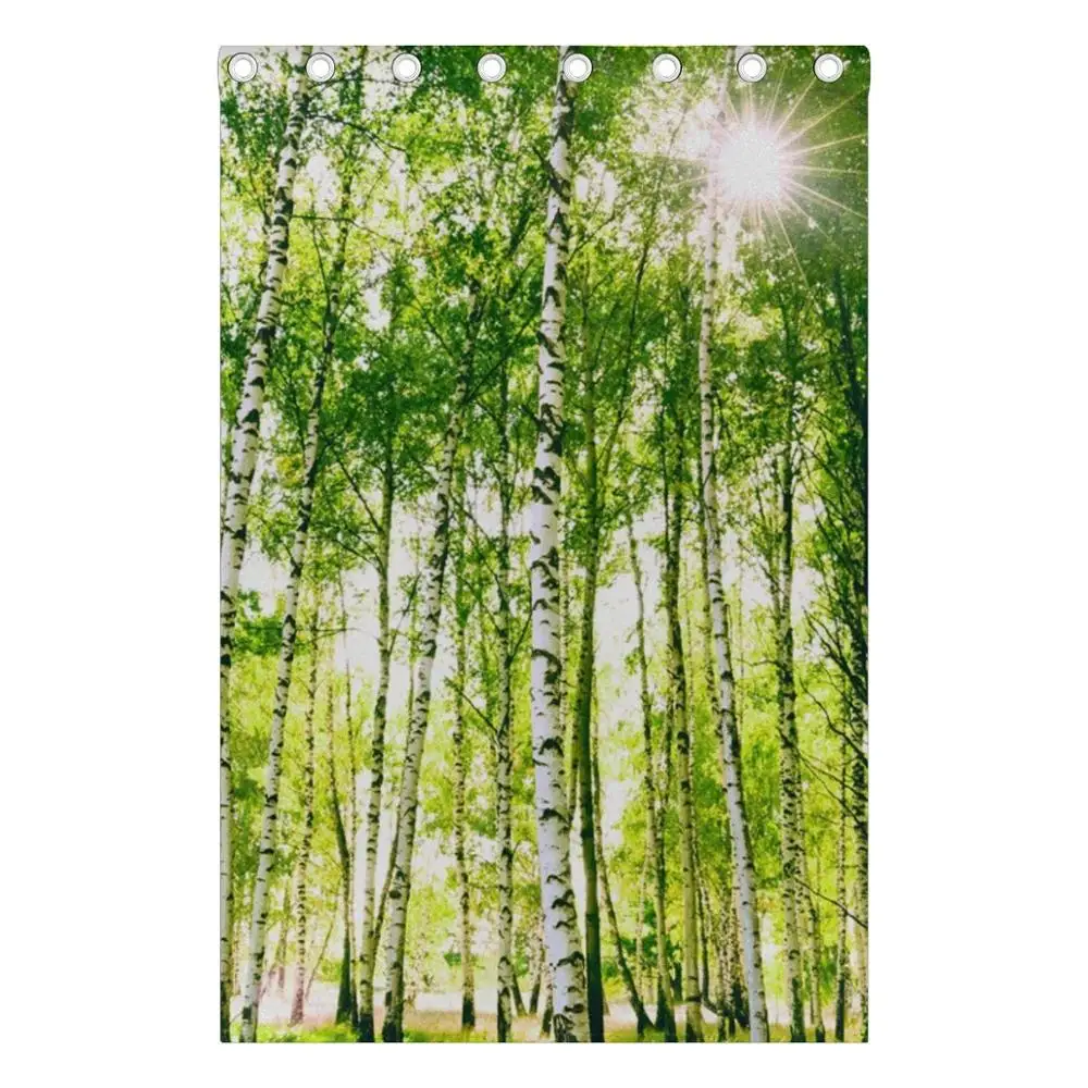 Шторы из березы затемняющие шторы разделитель для комнаты окон раздвижных