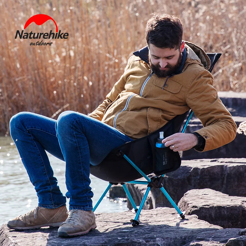 NatureHike في الصيد كرسي كرسي متحرك قابل للطي التخييم المشي البستنة الشواء مسند الظهر كرسي كرسي بلا ظهر قابل للطي NatureHike في الصيد كرسي كرسي متحرك قابل للطي التخييم المشي البستنة الشواء مسند الظهر كرسي كرسي بلا ظهر قابل للطي