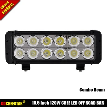 

10.5 Inch Light Bar 12V 24V Led Off road Spot Flood Combo Bar IP67 Dual Row LED Work Light Bar for Truck, 4x4 ATV x1pc freeship