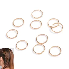 20 шт Женская индивидуальная оплетка Золотое кольцо заколка для волос заколка основы для заколок для волос девушка шпилька салон по уходу за волосами Инструменты для укладки