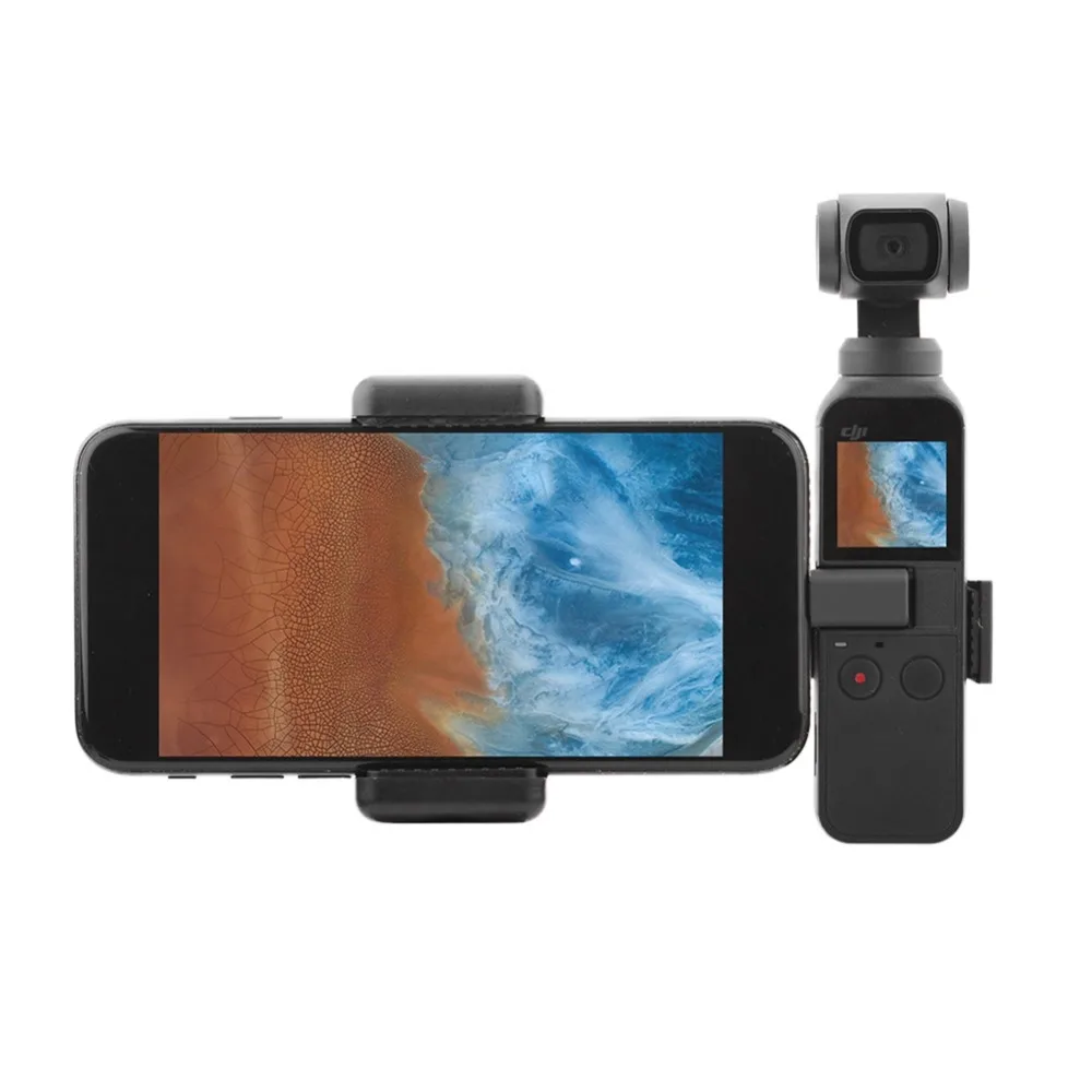 

New Gimbal Smart Phone Stand Cellphone Holder Mount Metal Clip for DJI OSMO Pocket PTZ Camera