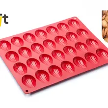 Силикон 28 стандарт мини Мадлен торт форма для печенья оболочка форма из силиконовой резины формы