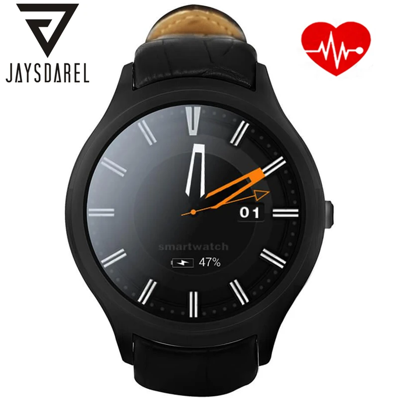 

JAYSDAREL NO.1 D5+ Android 5.1 1.3 inch 3G Smart Watch MTK6580 Quad Core 1.3GHz 1GB RAM 8GB ROM Heart Rate GPS Smart Wristwatch