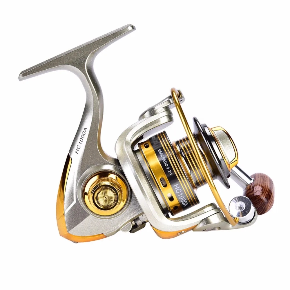 

High Speed 5.5:1 Spinning Fishing Reel 12BB Bearing Balls Freshwater Metal Spool Plating Lightweight Spinning Fishing Wheel