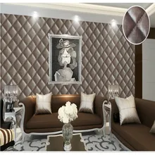 Современная Настенная бумага, имитация кожи, мягкая посылка, для спальни, гостиной, дивана, пленка для ТВ, Настенная бумага, фон для стены, рулон бумаги