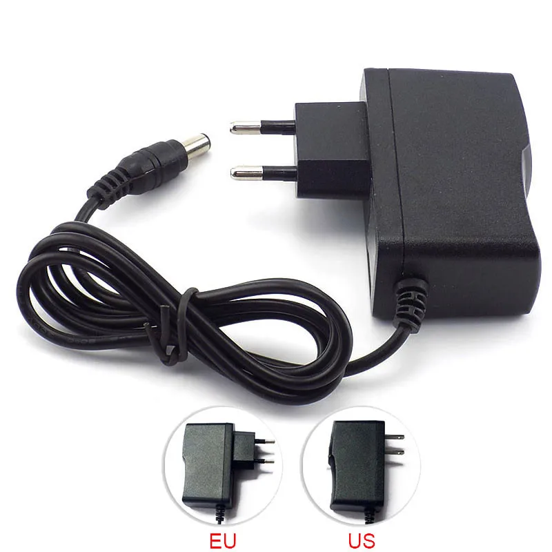 

1pcs 100-240V AC to DC Power Adapter Supply Charger adapter 5V 2A Plug