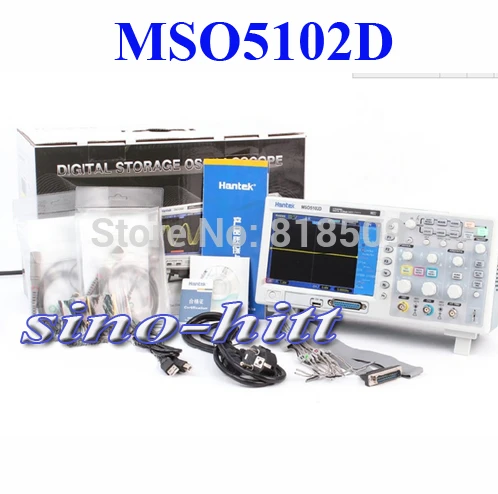 Hantek MSO5102D 100 МГц смешанный сигнальный осциллограф 16 каналов логический анализатор