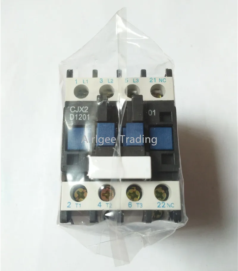 380V Coil Motor Controler AC Contactor 3P 3 Pole NC 660V 20A