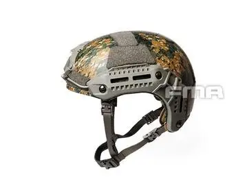 Открытый шлем MT серии Альпинизм шлем камуфляж серии TB1274-MC - Цвет: WL