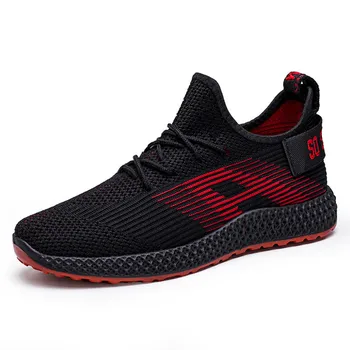 

Red Mens Shoes Casual Shoes Men Running Shoes Black Breathable Sneakers Men Shoes Spring New Lace Up Shoes Man Zapatos De Hombre