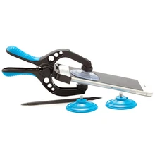 1 pièces outils de réparation de téléphone portable ventouse écran LCD ventouse outils d'ouverture Double pince de séparation pince pour iPhone iPad